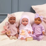 Duży zestaw ubranek dla lalki niemowlęcia dziewczynki / LullaBaby