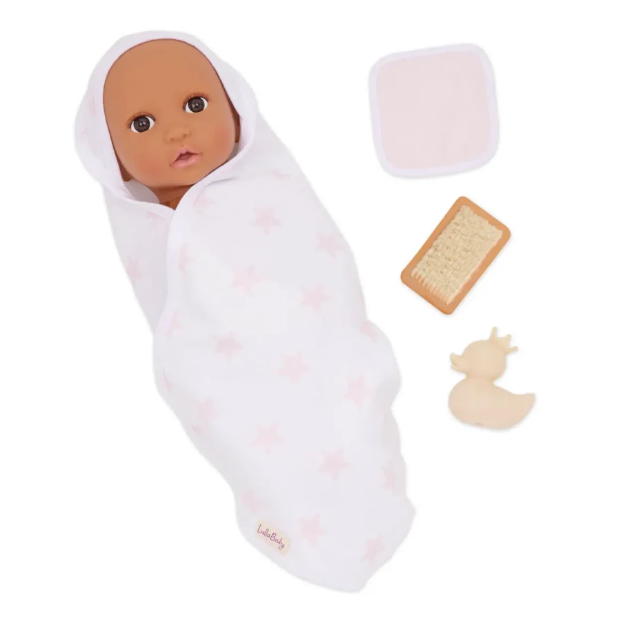 Duży zestaw ubranek dla lalki niemowlęcia dziewczynki / LullaBaby