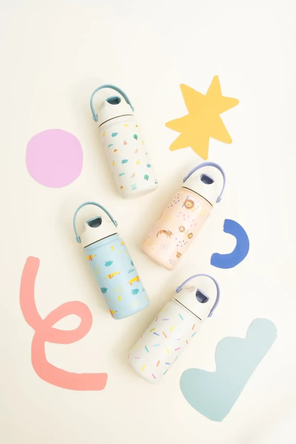 Butelka ze stali nierdzewnej - Flying Dog / The cotton cloud