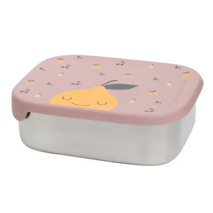 Lunchbox ze stali nierdzewnej z wyjmowanymi przegródkami - Fruity / The cotton cloud