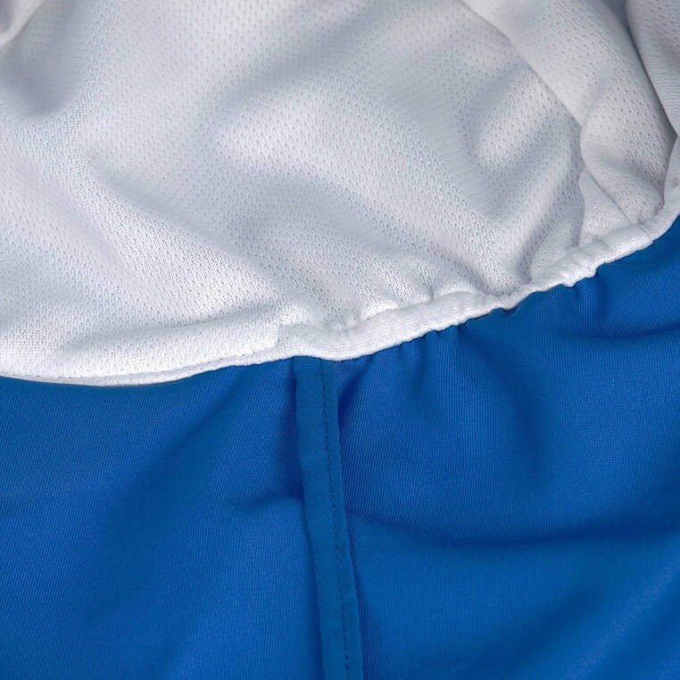 Czapka przeciwsłoneczna z daszkiem i osłoną karku UV80 Splash & Fun blue / Lassig