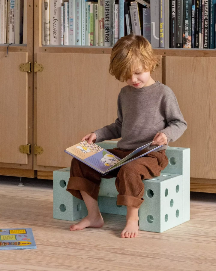 Explorer set - Kreatywne klocki rozwijające motorykę dużą: Ocean Mint, Forest Green 8w1 / MODU