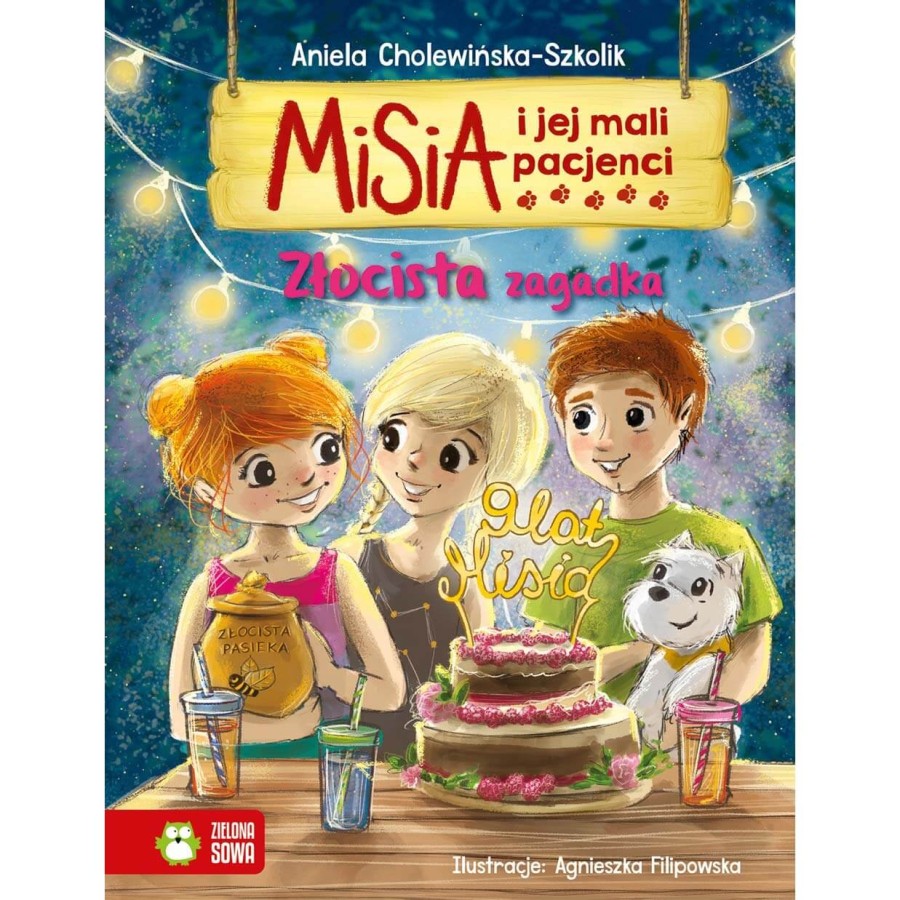 Misia i jej mali pacjenci. Złocista zagadka / Wydawnictwo Zielona Sowa