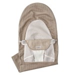 BABYBJORN - poszycie do leżaczka Balance Soft Mesh, Szary beż, biały