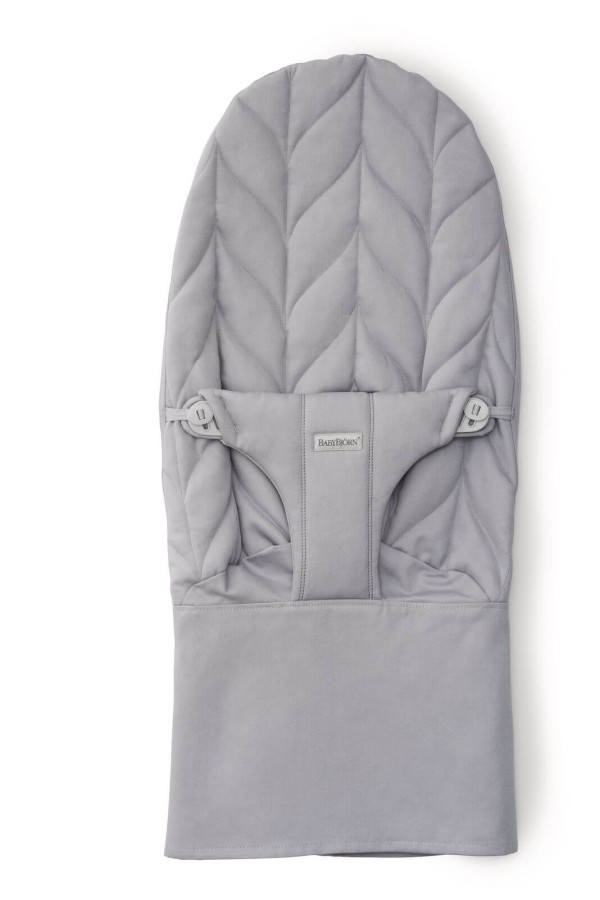 BABYBJORN - poszycie do leżaczka Bliss Woven, Light Grey