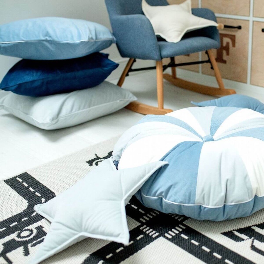 Pufa dla dzieci Blue Velvet / Cozy&Dozy