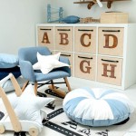 Pufa dla dzieci Blue Velvet / Cozy&Dozy