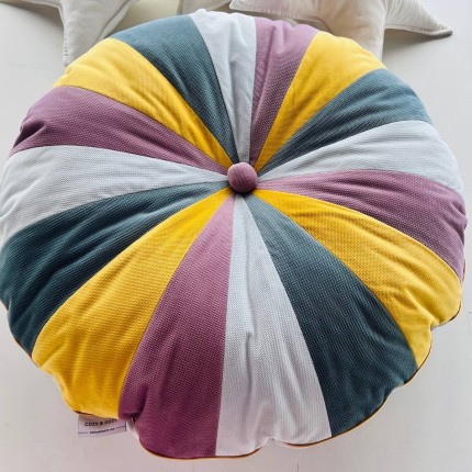 Pufa dla dzieci Rainbow Velvet / Cozy&Dozy