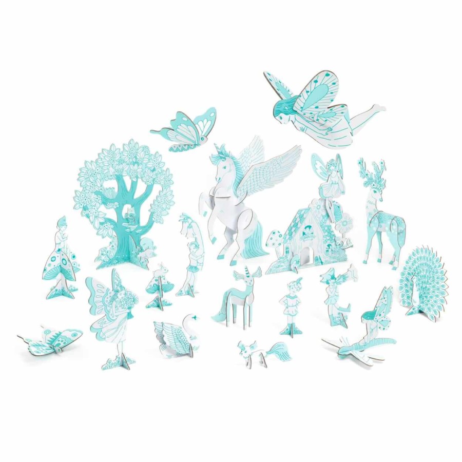 Zrób to sam - ZACZAROWANY ŚWIAT 5+ / Djeco