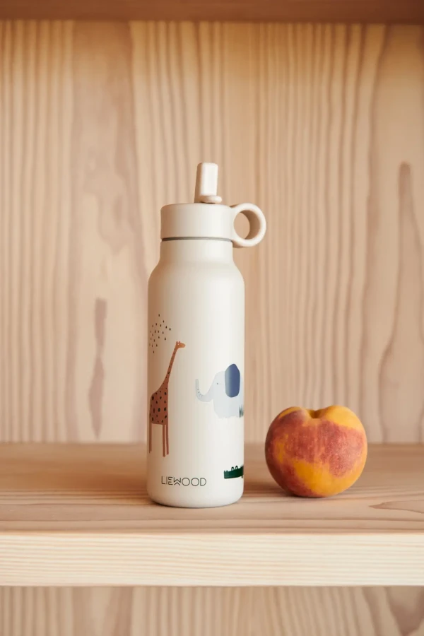 Butelka na wodę Falk, 350 ml - safari sandy mix / Liewood