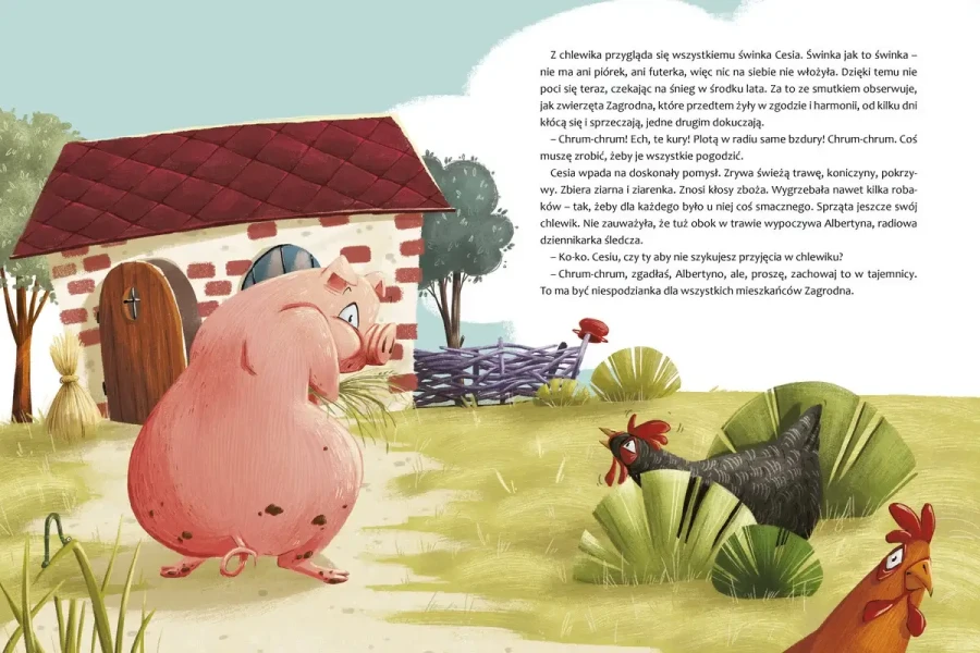 Kukuryku! Afera w kurniku! / Wydawnictwo Kropka