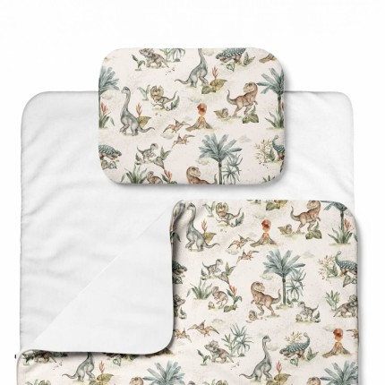 Pościel przedszkolaka z suwakami - World of Dinosaurs / Babysteps