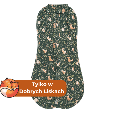 Otulacz SECOND STEP Green Forest / Dobre Liski by Sleepee