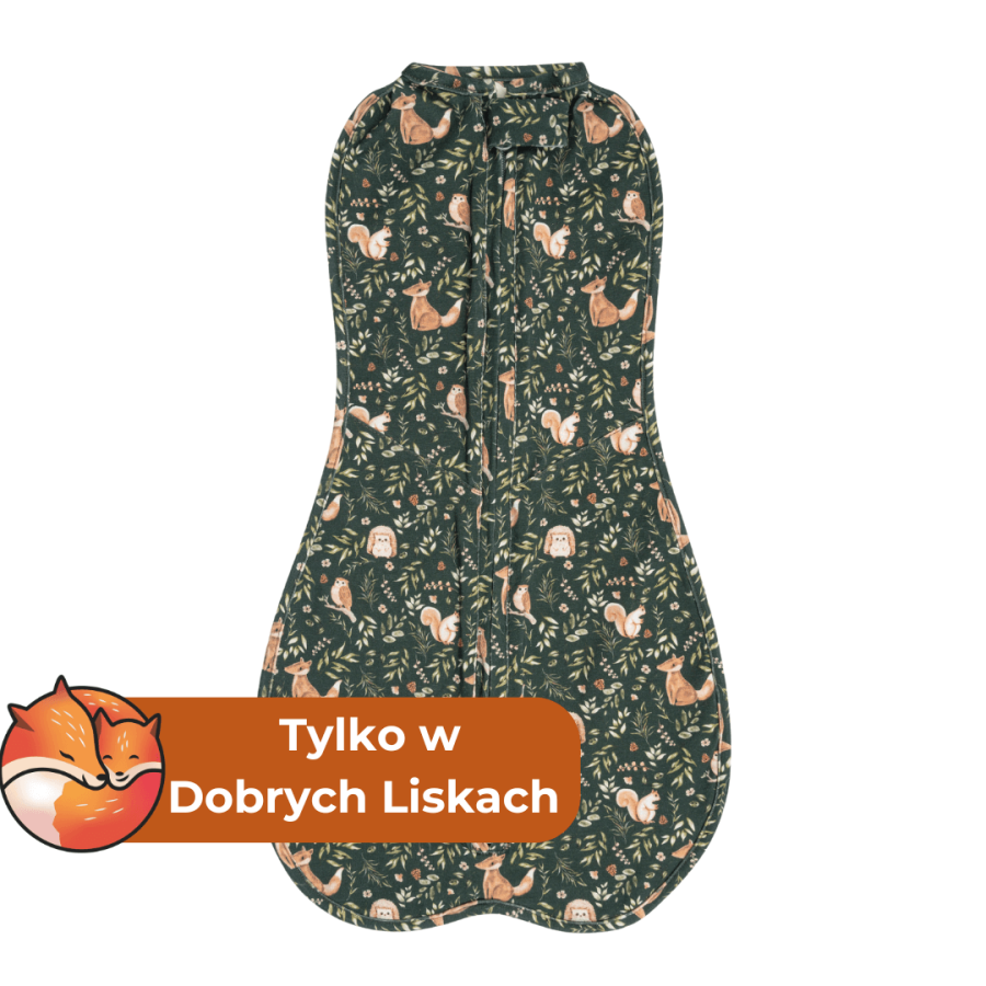 Otulacz FIRST STEP Green Forest / Dobre Liski by Sleepee