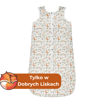 Śpiworek do spania Grow Up Ivory Forest 0-2 lata / Dobre Liski by Sleepee