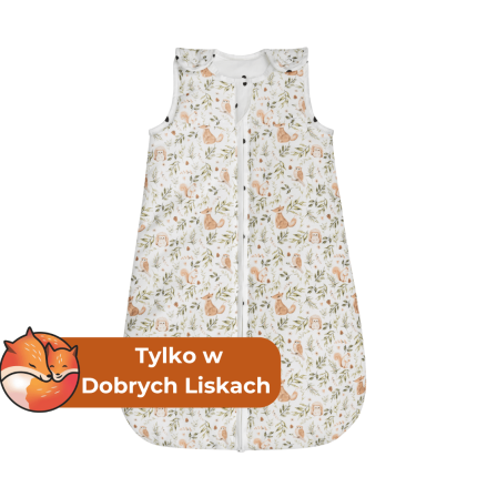 Śpiworek do spania Newborn Ivory Forest / Dobre Liski by Sleepee