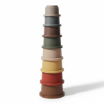 Stacking Tower - wieża z kubeczków RETRO / Mushie
