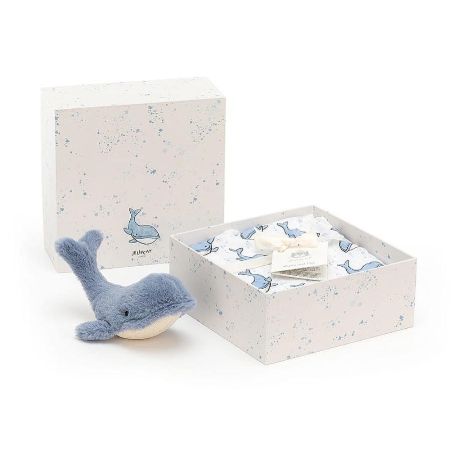 Zestaw prezentowy z wielorybem Wilbur / Jellycat