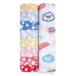 ESSENTIALS otulacz muślinowy 112cm x 112cm Wonder Woman 2szt / aden+anais