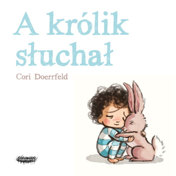 Okładka książki - chłopiec z ciemnymi włosami przytula królika