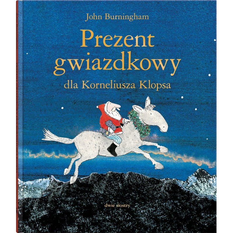 Książka ze Świętym Mikołajem na okładce