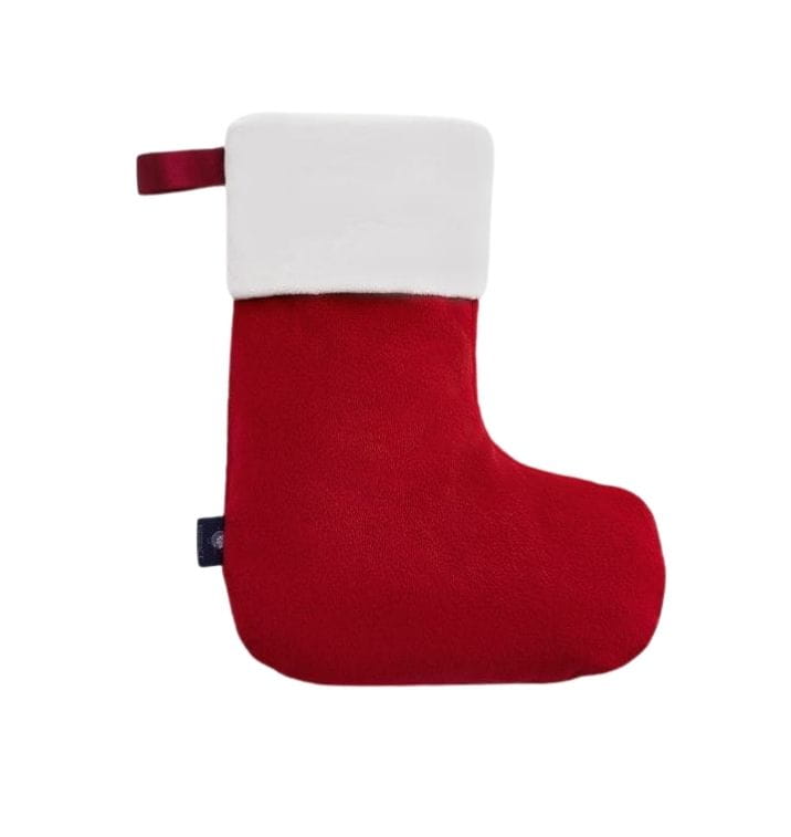 Czerwona, świąteczna skarpeta