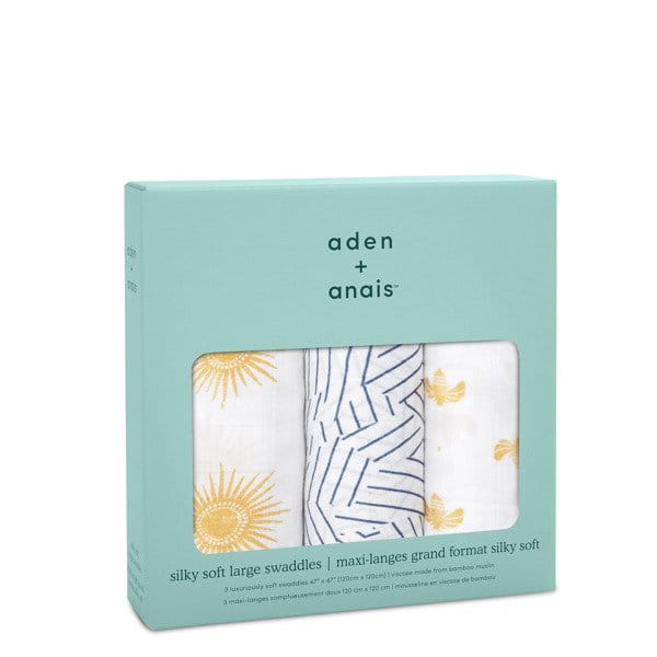 Otulacz bambusowy Golden Sun 3 szt. / aden+anais Dobre Liski