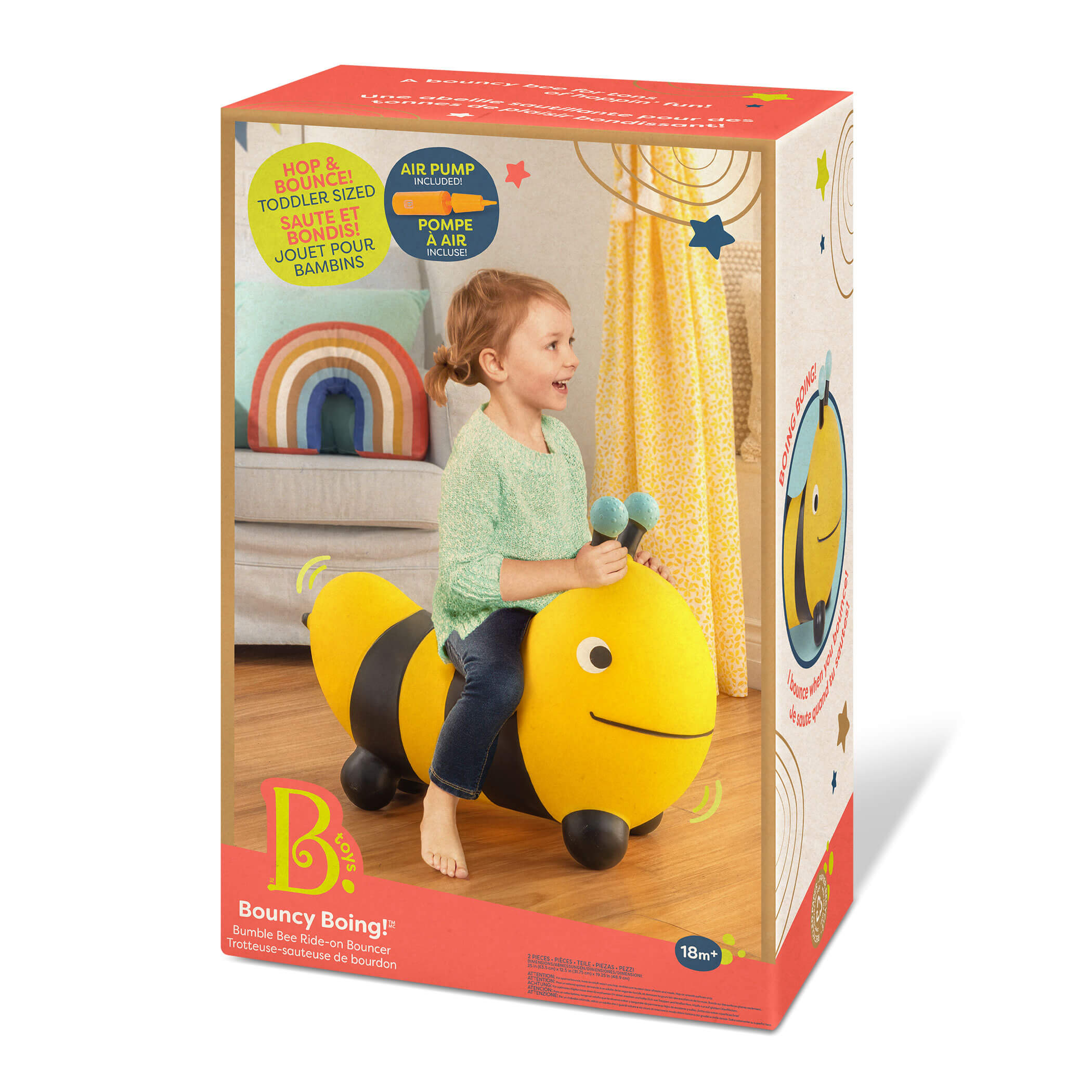 Bouncy Boing! Skoczek pszczółka / B.Toys - Dobre Liski