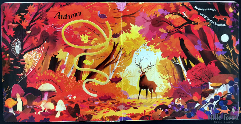 The Four Seasons - music by Vivaldi / Wydawnictwo Usborne - niedostępne