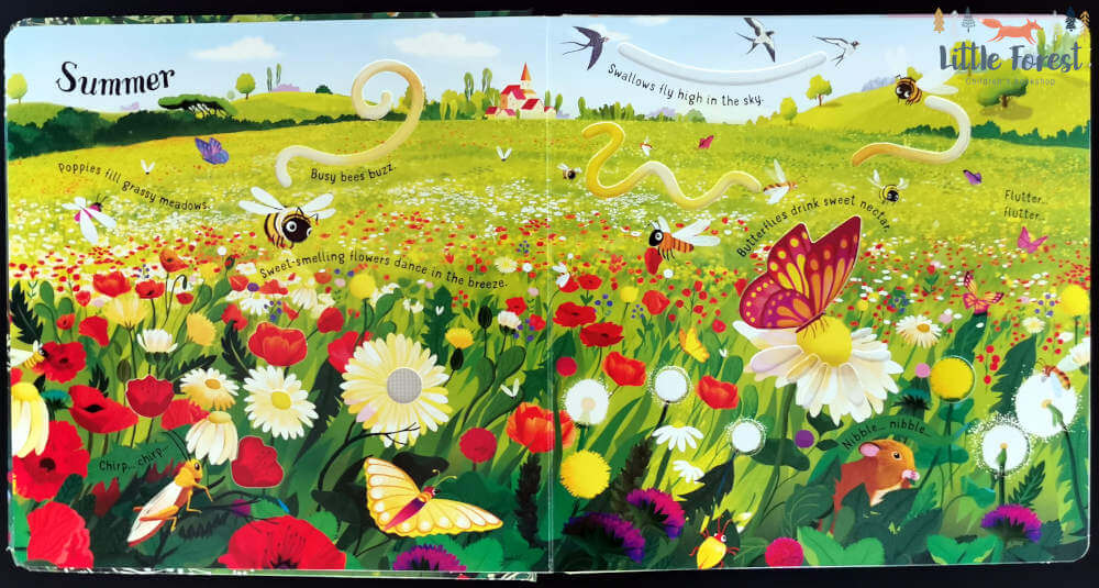 The Four Seasons - music by Vivaldi / Wydawnictwo Usborne - niedostępne